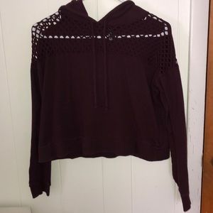 Forever 21 cropped hoodie